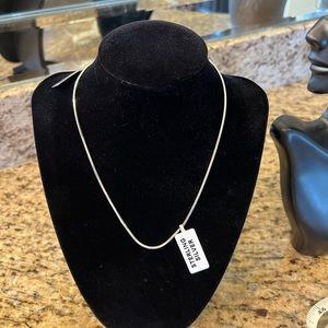 Giani Bernini Serling Silver 16” Necklace NWT